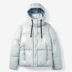 Noize Light Gray Puffer Jacket (NWOT)